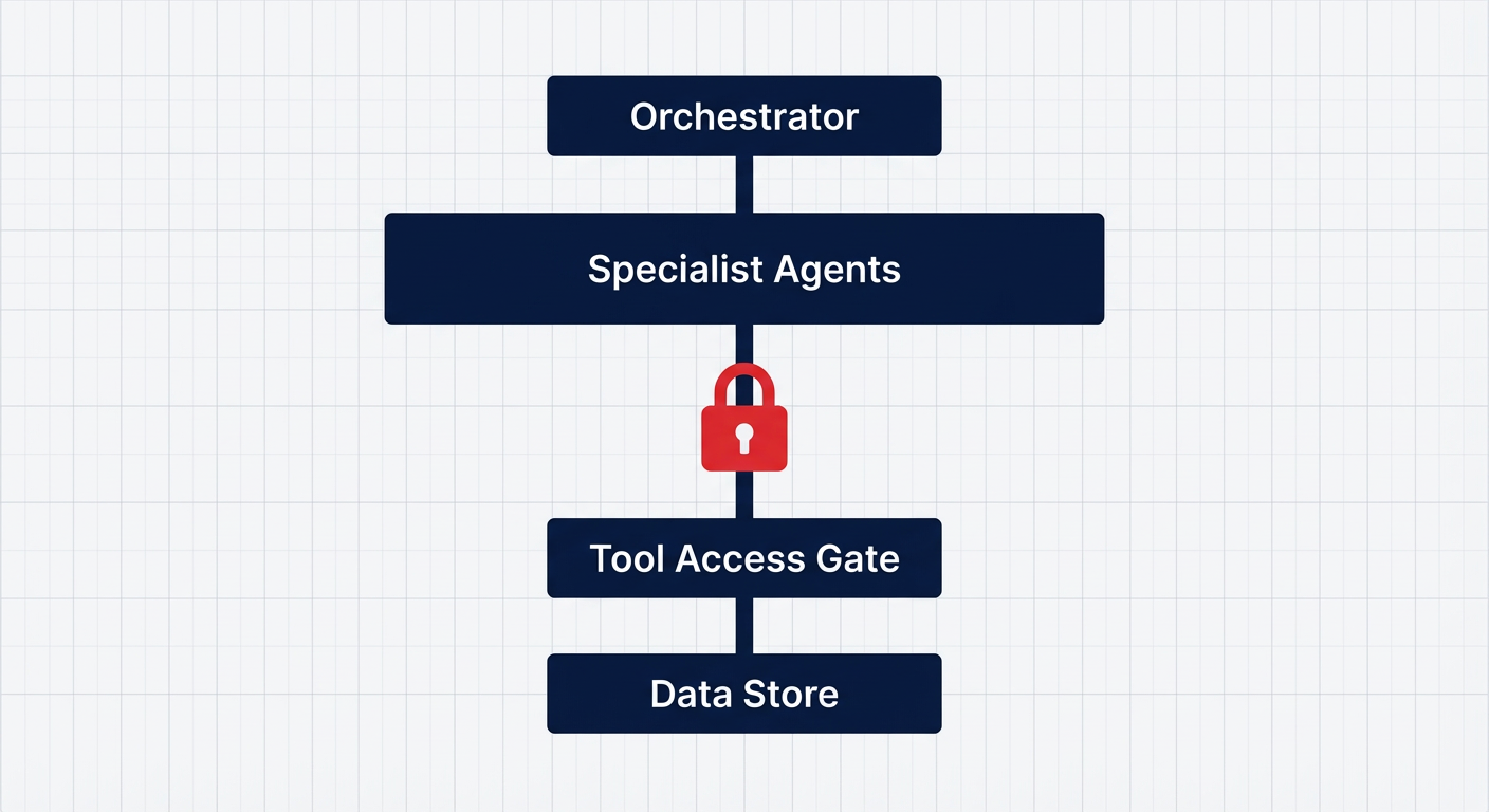 Access control is the real architecture problem in agent systems
